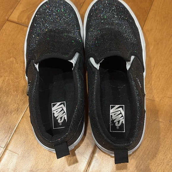 Sparkly Vans slip on shoes - Picture 3 of 8
